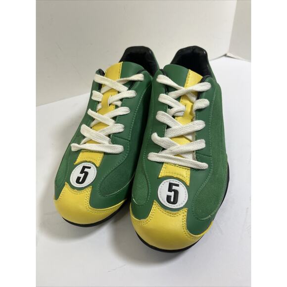 RARE HUNZIKER British Racing Green Leather Casual Driving Shoe Mens 9.5 (42.5) - Picture 10 of 10